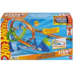 0 Hot Wheels Stunt Tracks Turbo Looping Set