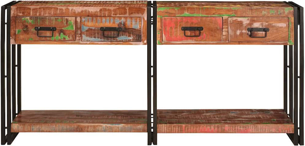 Rio Console Table Multicolour 75cm H x 160cm W x 33cm D