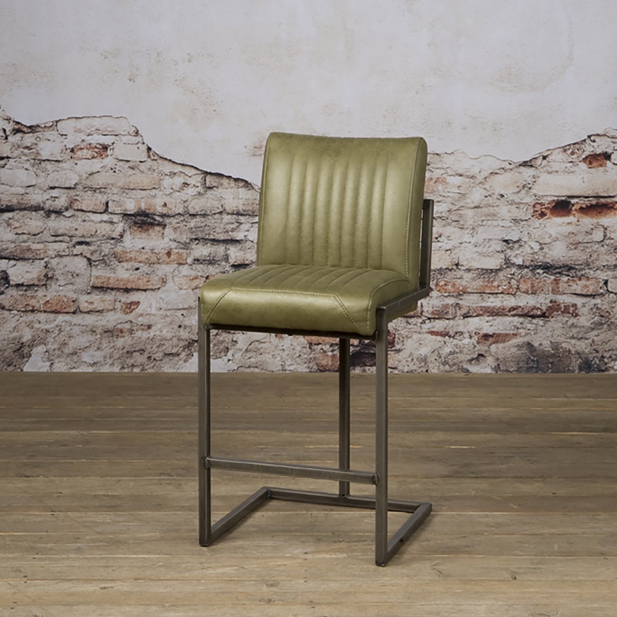 SIDD Ferro barstool - Savannah green