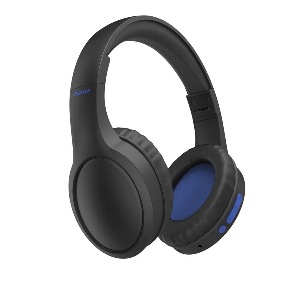 Hama Spirit Focused Bluetooth-hoofdtelefoon, opvouwbaar, over-ear, met microfoon, zwart