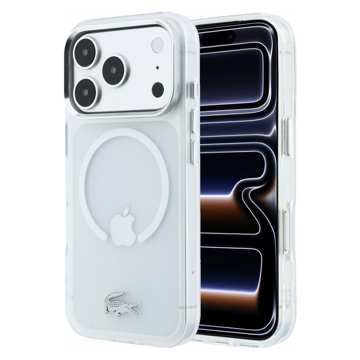 Lacoste IML Frosted MagSafe (Apple iPhone 17 Pro, Apple iPhone 18 Pro) (LCHMP18L6UFRTH)