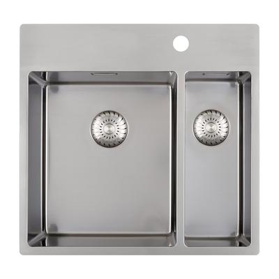 Caressi Spülbecken aus Edelstahl CAPP3415KR10