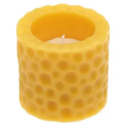 Steinhart Wachstöpfchen Delia Bienenwachs 7cm - gelb