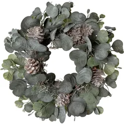 Kunstpflanze Eukalyptus Grau/Grün