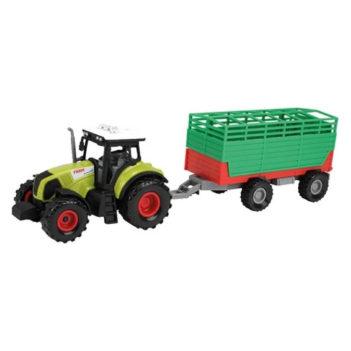 Magni Traktor mit Anhänger Friktion 28654Z (28654Z)