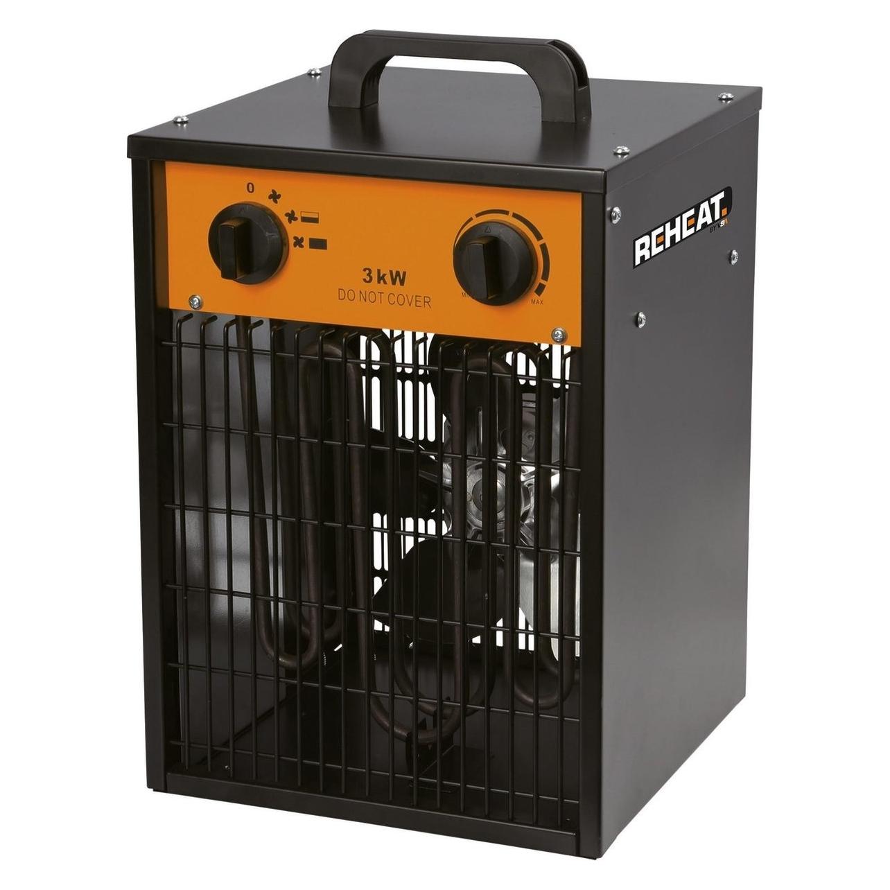 Reheat B3000 Elektrische Heater - elektrische kachel - ventilatorkachel - 3 standen - 3000W (3000 W) (REH492091)