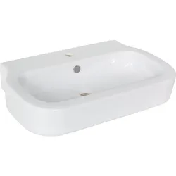 Waschtisch GLAZE BxHxT: 750x165x460 mm Keramik weiß Evenes
