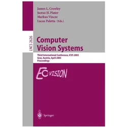 Computer Vision Systems, Fachbücher von Markus Vincze, Justus Piater