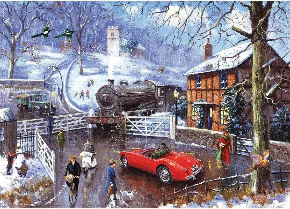 Ravensburger Puzzel Treinreis 1000 stukjes