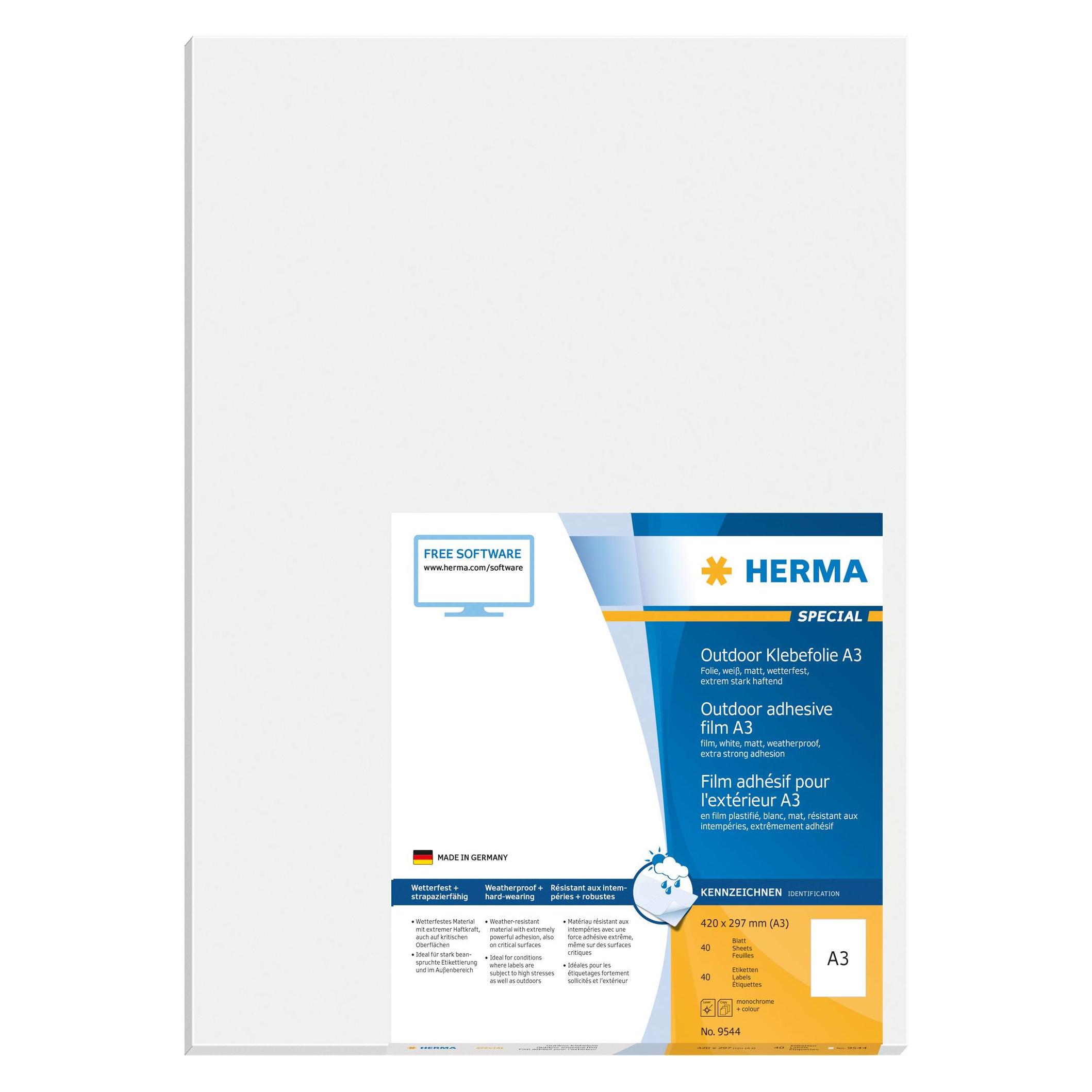 Herma Wetterfeste Etiketten A3 (9544)