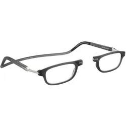 CliC Flex eckig Grey Black Lesebrille Readers
