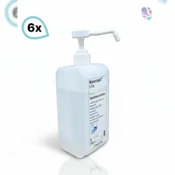Blanc HYGIENIC Desinfektion, Haut- und Händedesinfektion für Blanc Hebelspender , 6x1Liter