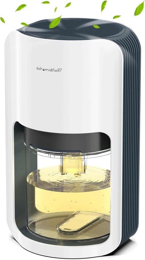 Elektrische Luchtontvochtiger 1200 ml met Automatische Ontdooifunctie en Stille Werking