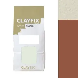 CLAYTEC CLAYFIX Lehm-Anstrich SCRO 4.0 Grobkorn - 1,5 kg Beutel