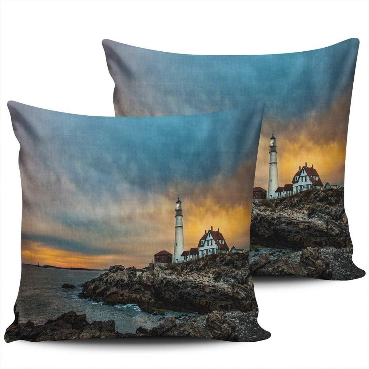 Zachte pluche kussenhoes Portland voor jouw interieur - 45 x 45 cm