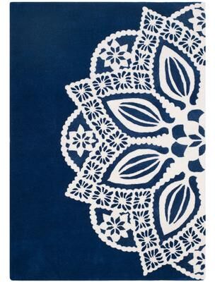 SAFAVIEH Handmade Allure Lucile Modern Floral Wool Rug