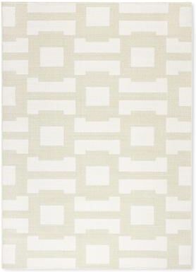 TOMMY BAHAMA Isla Coastal Geo Indoor Outdoor Area Rug, Geometric Modern Design, UV Fade Resistant