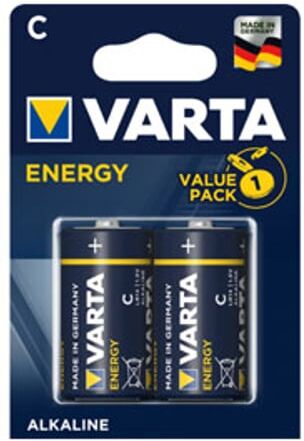 Varta Energy C/LR14/MN1400   Pilhas Alcalinas   2 unidades