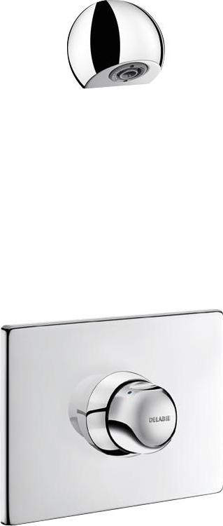 Delabie DU-Mischbatterie TEMPOMIX UP dicht Set 2/2 ROUND (f.790BOX)