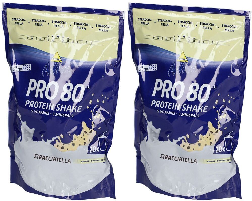 Inkospor Active Pro 80, Stracciatella, Pulver 2x500 g