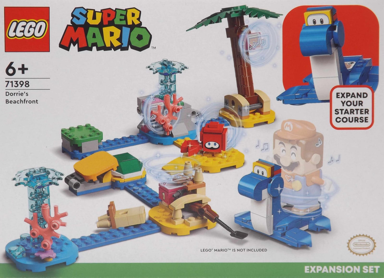 LEGO 71398 Super Mario Dorrie's strandhuisje Uitbreidingsset