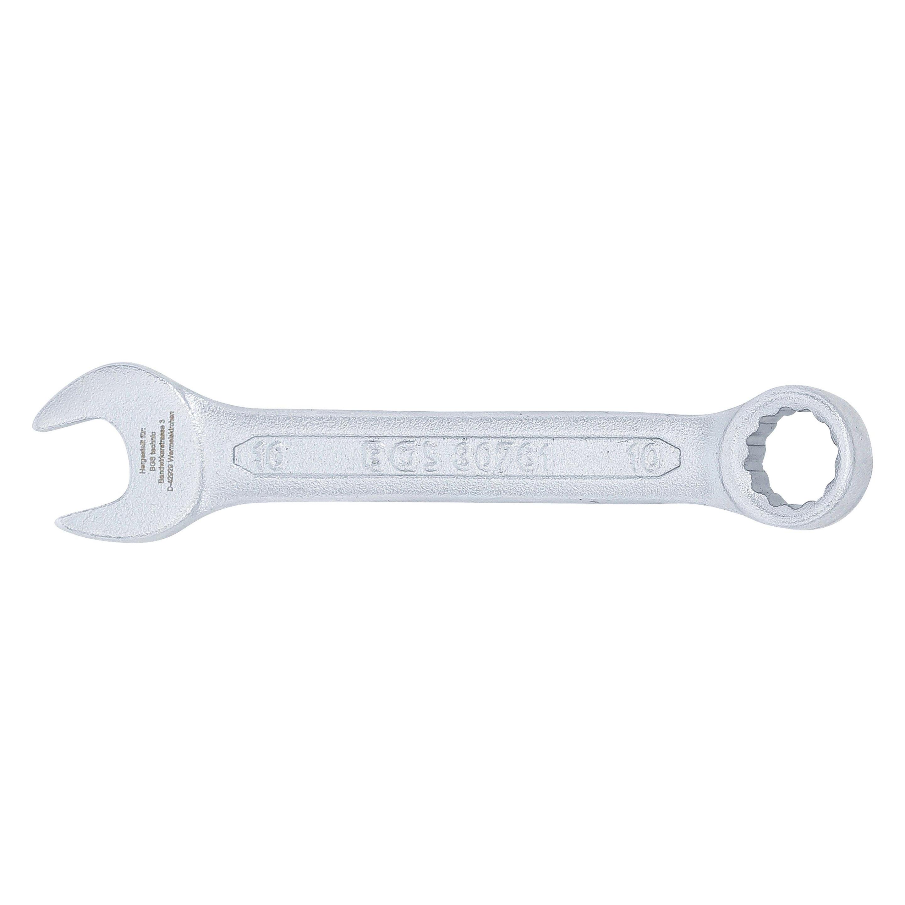 BGS Maul-Ringschlüssel, extra kurz SW 10 mm (10 mm) (30761)