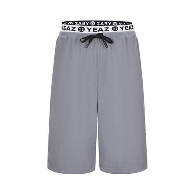 Shorts YEAZ "Shorts INSTRUCTOR", Herren, Gr. XXL, US, grau, Obermaterial: 88% Polyester PES. 12% Elasthan EL., Hosen Shorts