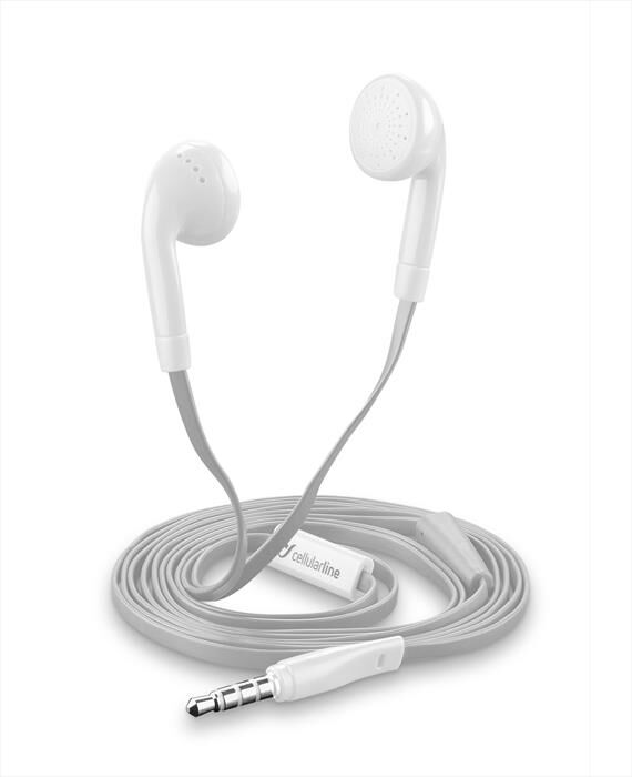 Cellular Line Butterfly Auricolare Classico Con Microfono-bianco