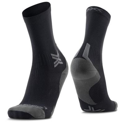 X-Socks - Run Discover Crew - Laufsocken 39-41 | EU 39-41 schwarz