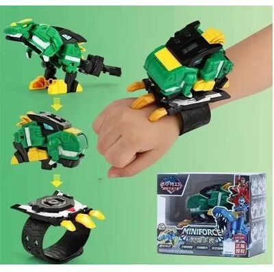Useful Little Things Transforming Dinosaur Robot Watch Toy b