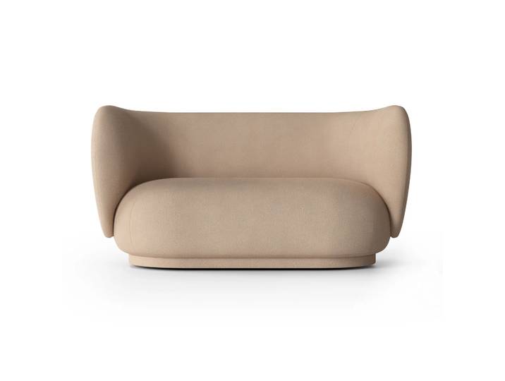 Ferm Living Canapé Rico 2 places Brushed Sand