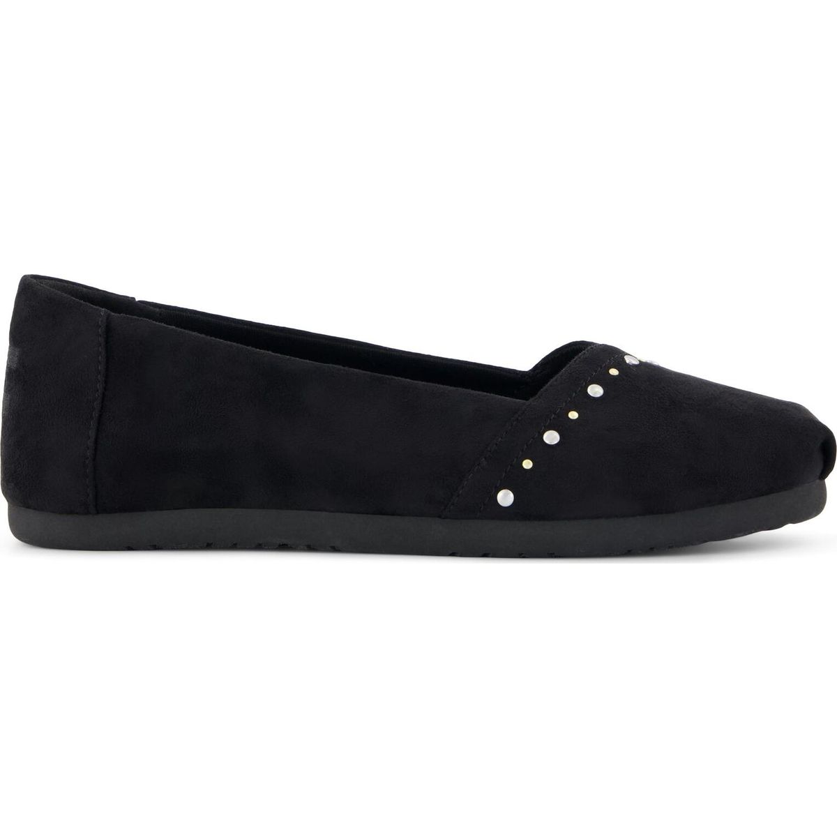 Toms Alpargata Ballet black microsuede/studs 39 10023572-39