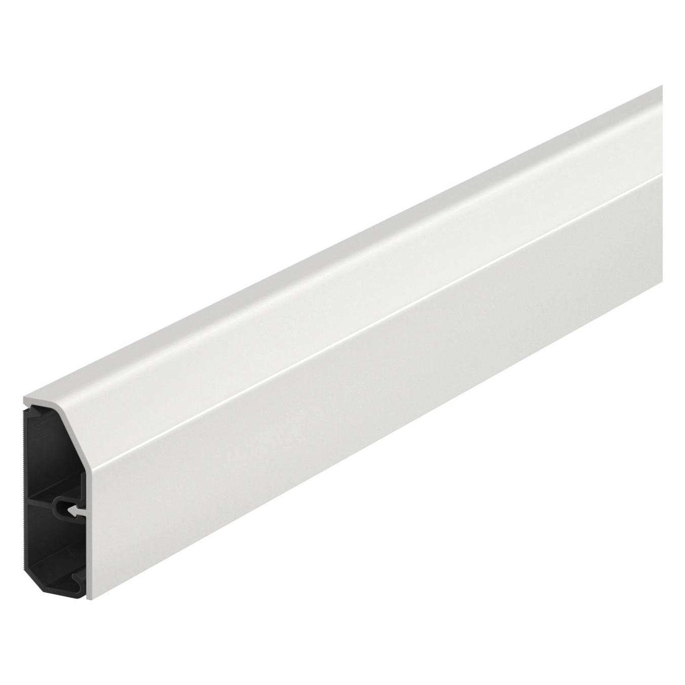OBO Bettermann Sockelleistenkanal SL Set 20x50 9010, 6132193 (Kabelkanal, 200 cm) (6132193)