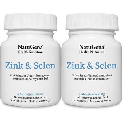 Zink & Selen Tabletten 2x 2x120 St