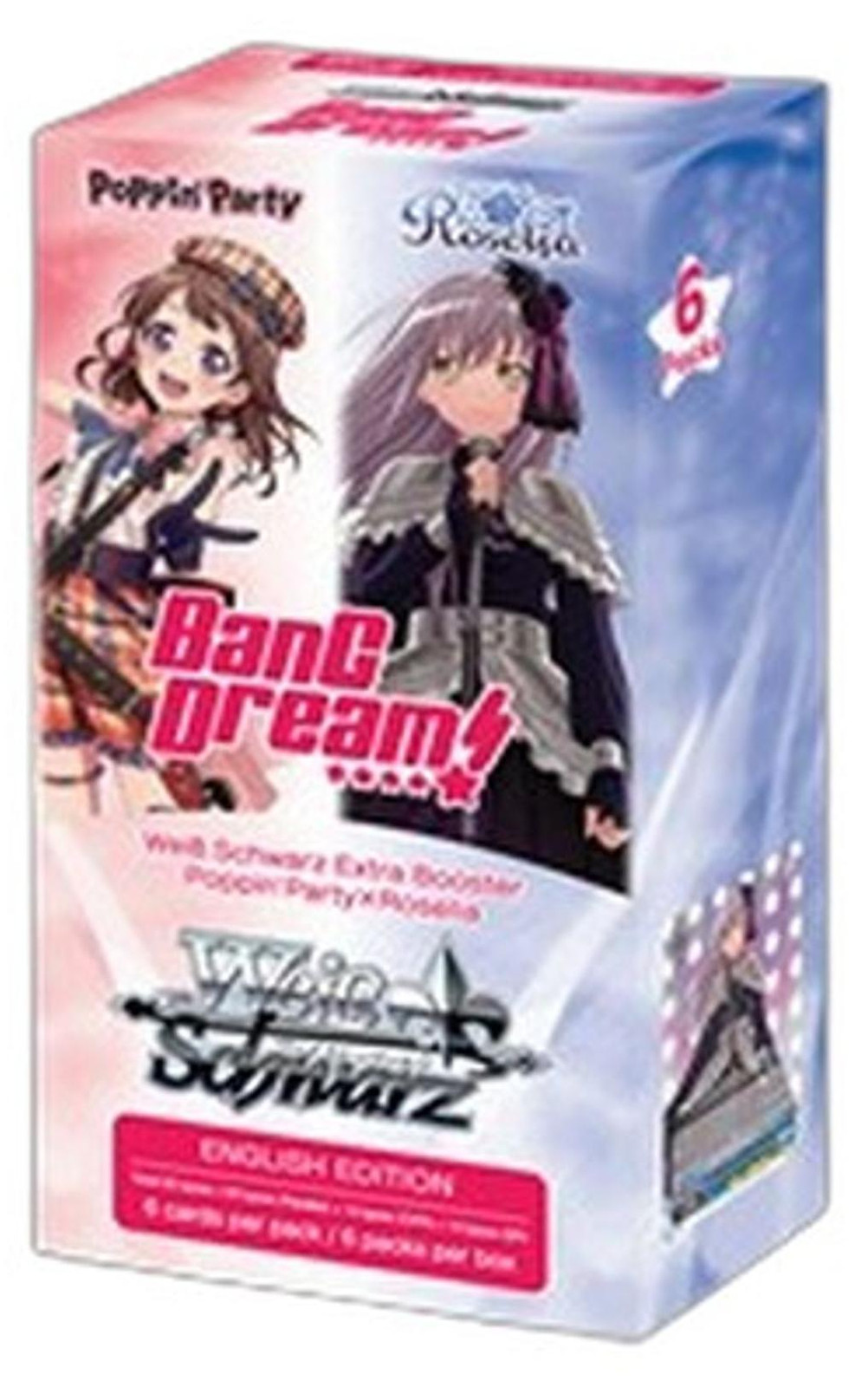 Bushiroad Weiss Schwarz Poppin'Party×Roselia Booster Box