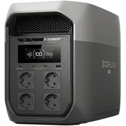EcoFlow DELTA 3 Max Serie Tragbare Powerstation (2048Wh) - DELTA 3 Max (2 048 Wh) / Kein Zubehör