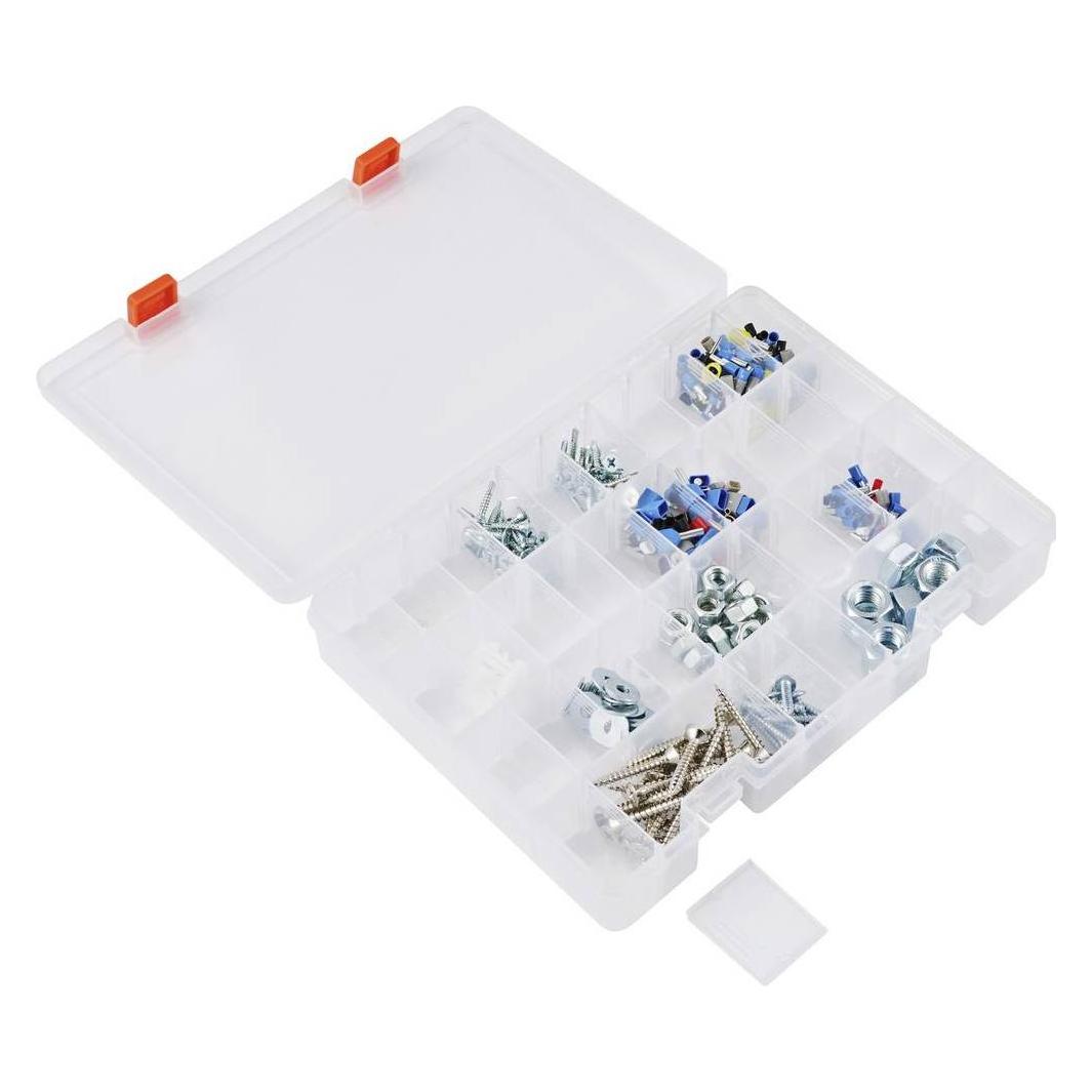Tru Components Sortimentskasten (L x B x H) 250 x 190 x 40 mm Anzahl Fächer: 36 (TC-13446168)