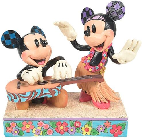 Disney Traditions by Jim Shore Mickey & Minnie Hawaii Figurine