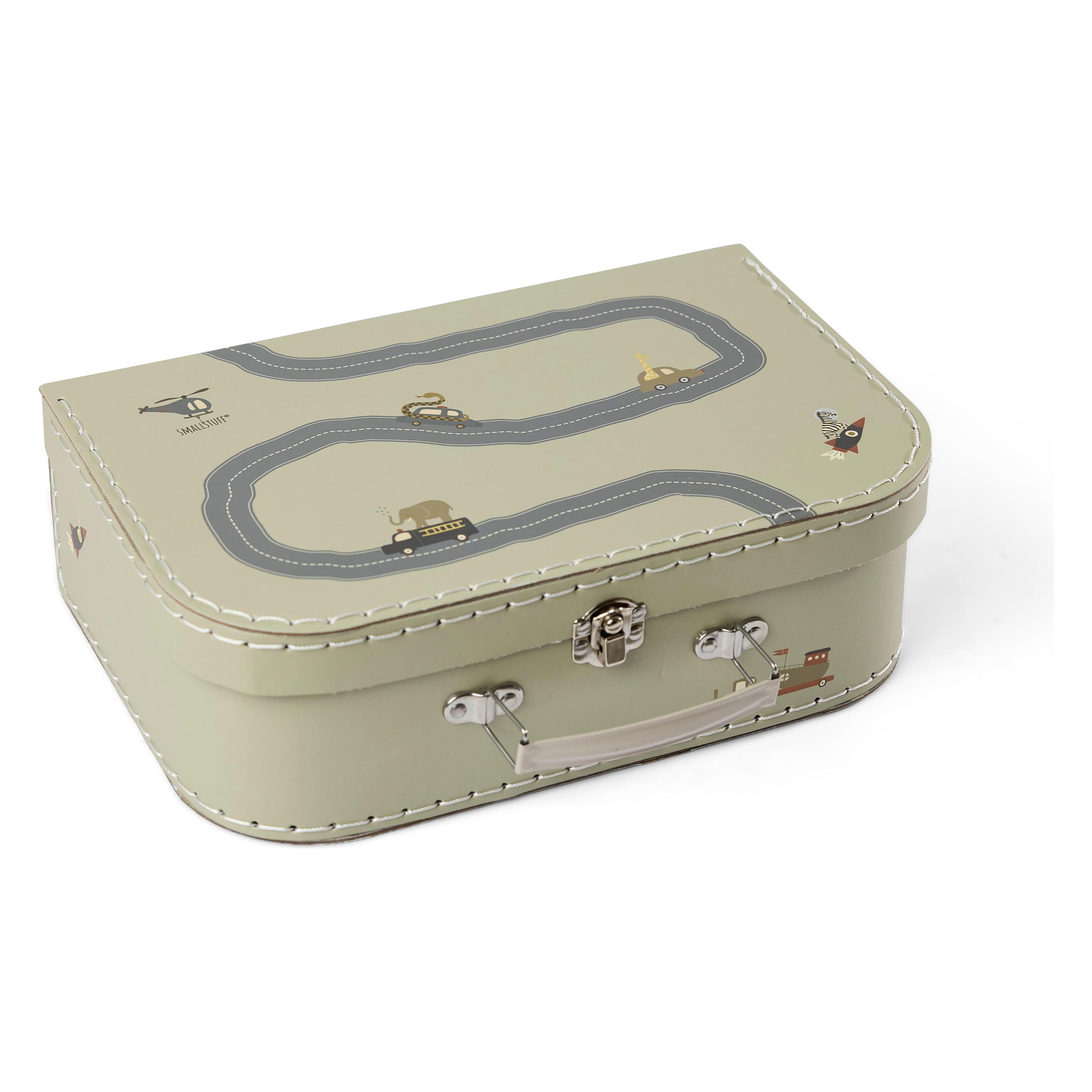 Smallstuff - Suitcase Set with Safari Animals and Engines - L, M, S (59000-02)