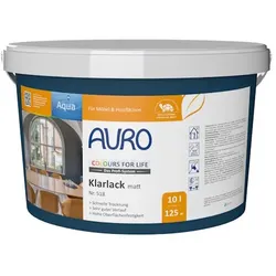 Auro COLOURS FOR LIFE Klarlack matt 518 - 10 l Kanister