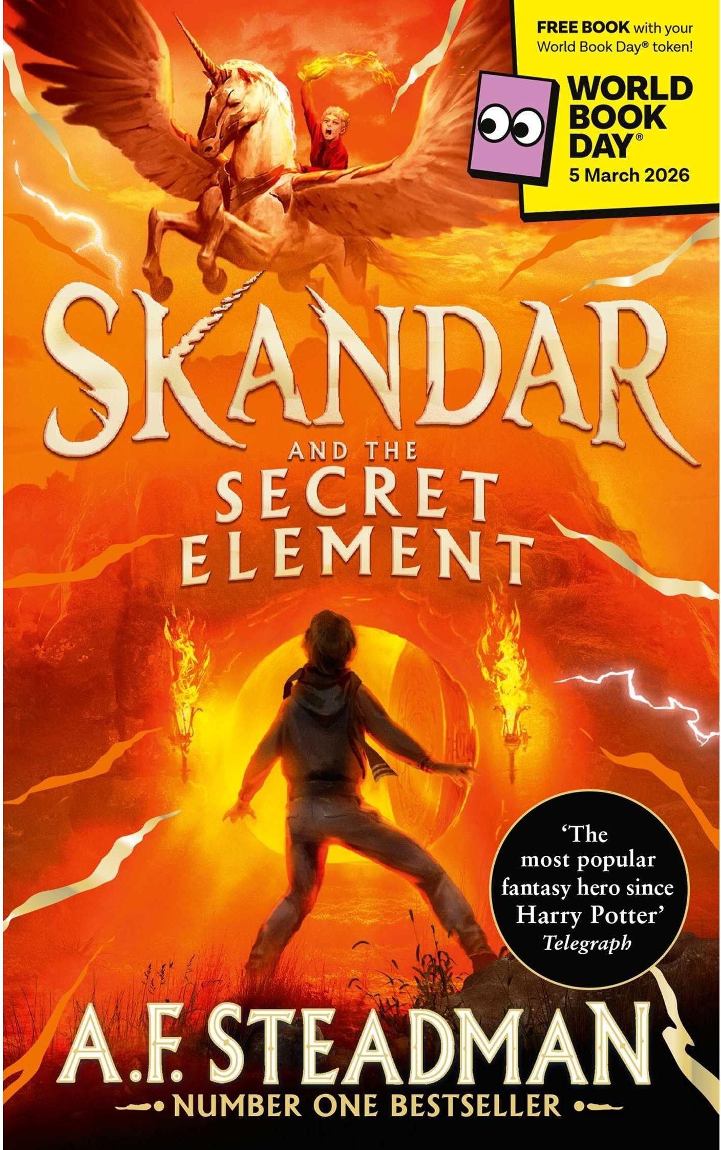 Simon and Schuster Children's UK Skandar and the Secret Element: World Book Day 2026 by A. F. Steadman