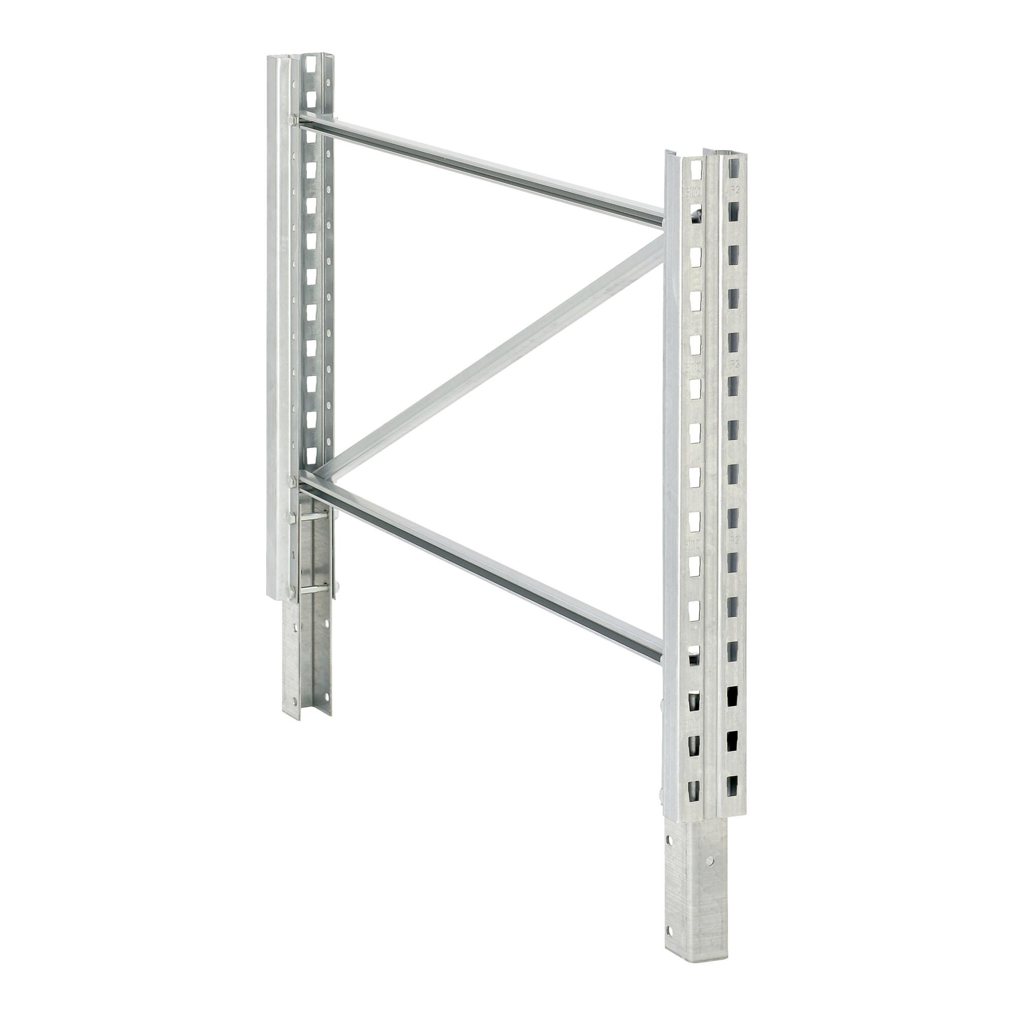 Bito Stützrahmenerhöhung für Palettenregale Stützentyp P2 T1100 mm, verzinkt (24503)