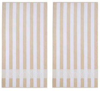 Calvin Klein 2 Piece Beach Towel Set - 2 Piece