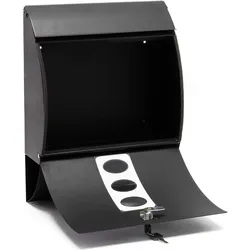 Wiltec, Briefkasten, Briefkasten V18 305x120x400mm Schloss Zeitung pulverbeschichtet (30.50 x 12 x 40 cm)