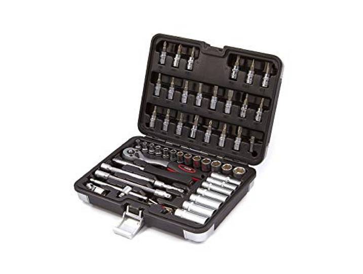 HBM 53 Delige 1/4 Doppenset inclusief Lange Doppen