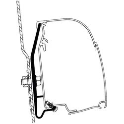 Thule Westfalia Nugget High Roof Markisenadapter Set