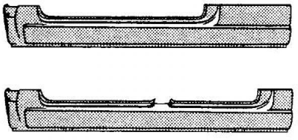 Diederichs Einstiegblech 9127022 Rechts