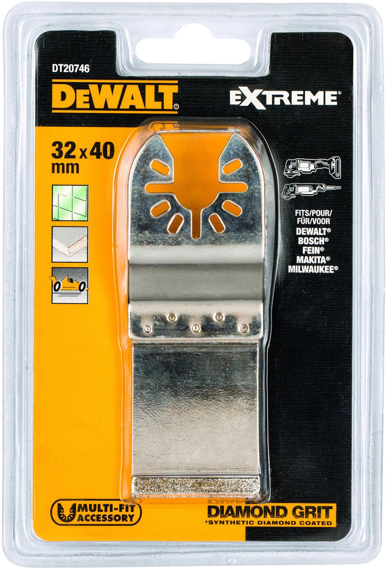 DEWALT Multi-Tool Diamant Tauchsägeblatt DT20746-QZ)