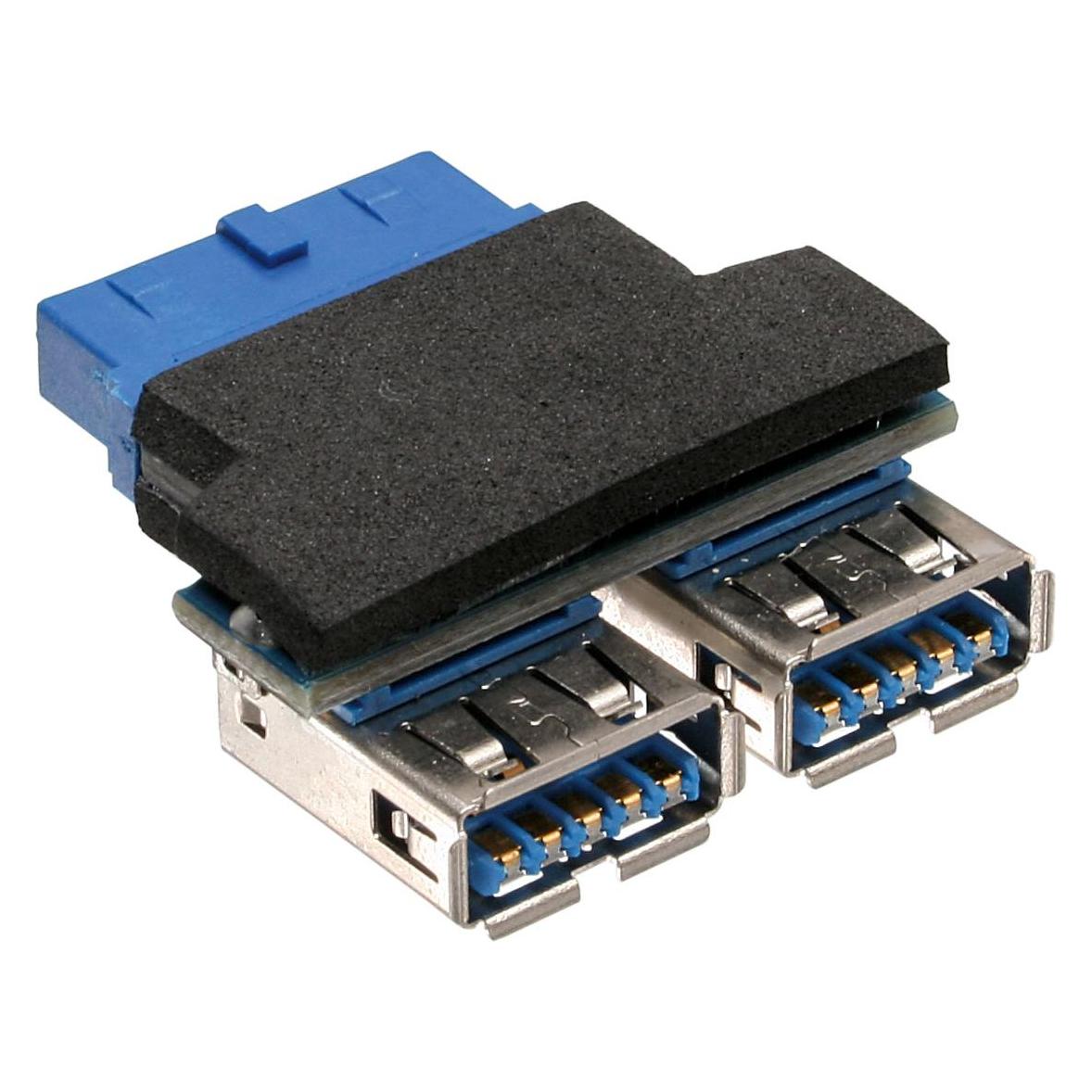 InLine Adapter intern USB 3.0 zu extern USB 3.0 - Platine (33444I)