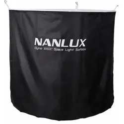 NANLUX SB-SL-DN1200C Spacelight-Softbox, ø 1110 x 1000 mm, mit 2 abnehmbaren Lichtschürzen und Aufbewahrungshülle, für Dyno 1200C